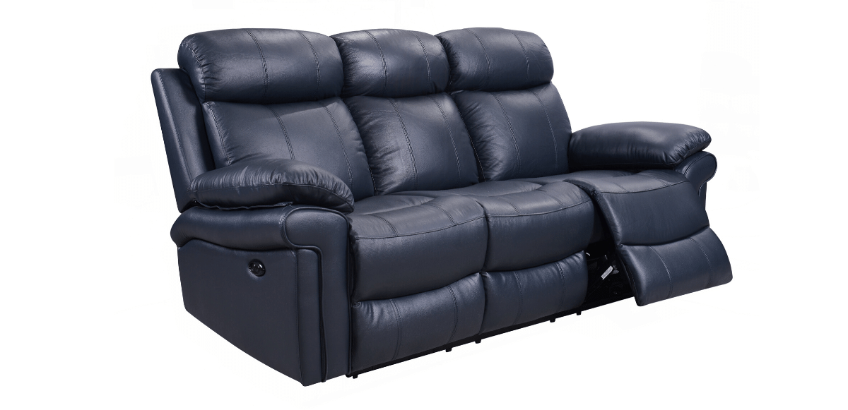 Leather Italia - Joplin Blue (image for) Leather Italia - Joplin Blue